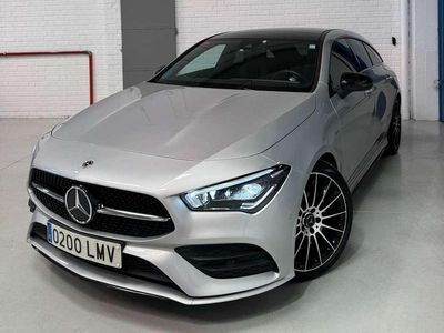 Gris Usado 2021 Mercedes CLA250 Shooting Brake Familiar | 32.850 €