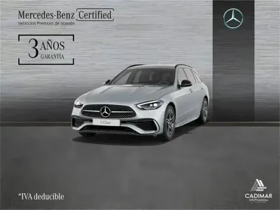 Usado Mercedes C220 200 CV (147 kW) 2025 Gris Familiar