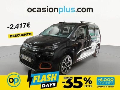 Usado Citroën e-Berlingo Shine 100 kW (136 CV) 2023 Negro Monovolumen