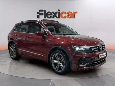 Begagnad VW Tiguan Advance 150 HK (110 kW) 2018 Röd SUV