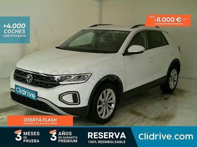 Usado VW T-Roc Life 115 CV (84 kW) 2022 Blanco SUV