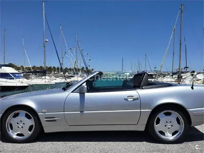 Usado Mercedes SL280 193 CV (141 kW) 1996 Gris / plata Descapotable