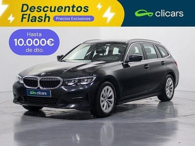 Usado BMW 318 150 CV (110 kW) 2020 Negro Familiar