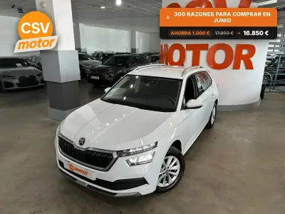 Usado Skoda Kamiq Selection 150 CV (110 kW) 2023 Blanco SUV