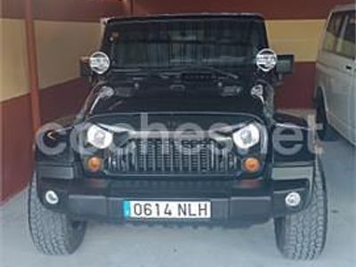 Usado Jeep Wrangler Unlimited Sahara 177 CV (130 kW) 2011 Negro SUV