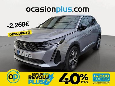 Usado Peugeot 3008 Allure 130 CV (95 kW) 2023 Gris SUV