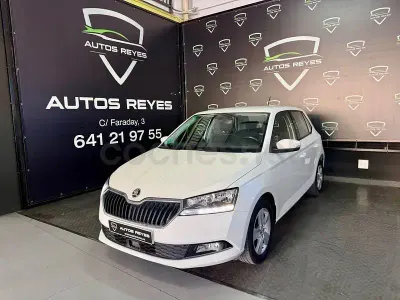 Usado Skoda Fabia Ambition 75 CV (55 kW) 2019 Blanco Utilitario