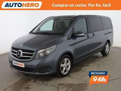 Gris Usado 2016 Mercedes V220 Monovolumen | 31.599 € (Un poco caro)