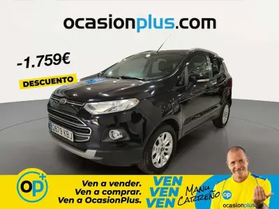 Usado Ford Ecosport Titanium 95 CV (69 kW) 2017 Negro SUV