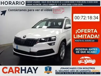 Usado Skoda Karoq Ambition 150 CV (110 kW) 2021 Blanco SUV