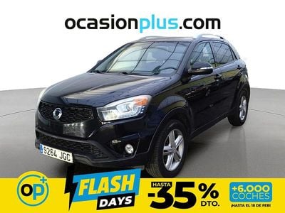 Usado Ssangyong (KGM) Korando Limited 150 CV (110 kW) 2015 Negro SUV