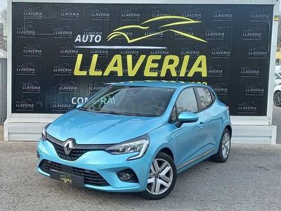 Usado Renault Clio V Intens 100 CV (73 kW) 2020 Azul Berlina
