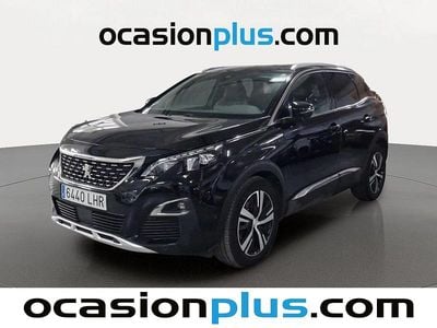 Negro Usado 2020 Peugeot 3008 GT-line SUV | 16.355 € (Precio justo)
