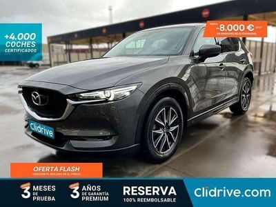 Usado Mazda CX-5 150 CV (110 kW) 2018 Negro SUV
