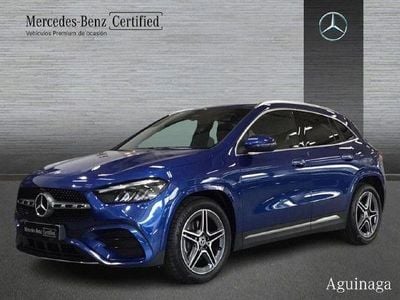 Usado Mercedes GLA200 AMG line 150 CV (110 kW) 2025 Azul espectra SUV