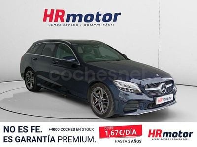 Usado Mercedes C180 156 CV (114 kW) 2019 Azul Familiar