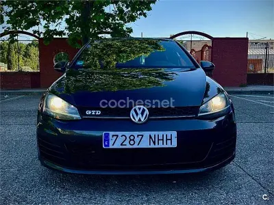 Usado VW Golf VII GTD 184 CV (135 kW) 2014 Negro Berlina