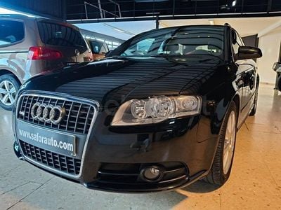 Usado Audi A4 S-Line 140 CV (102 kW) 2007 Negro Familiar