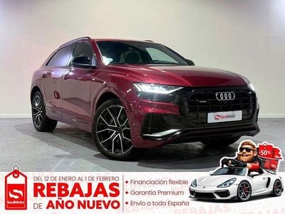 Rojo Usado 2020 Audi Q8 Ambiente SUV | 55.490 € (Precio justo)
