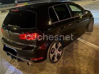 Usado VW Golf VII GTI 210 CV (154 kW) 2012 Negro Berlina