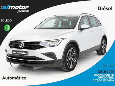 Usado VW Tiguan Life 150 CV (110 kW) 2021 Gris SUV