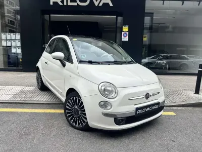 Usado Fiat 500 Lounge 69 CV (50 kW) 2011 Blanco Utilitario