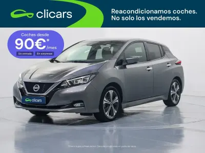 Usado Nissan Leaf N-Connecta 110 kW (150 CV) 2021 Gris Utilitario
