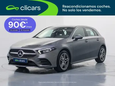 Usado Mercedes A250 218 CV (160 kW) 2021 Gris / plata Berlina