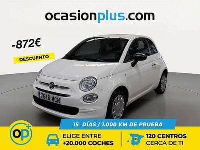 Usado Fiat 500 70 CV (51 kW) 2022 Blanco Utilitario