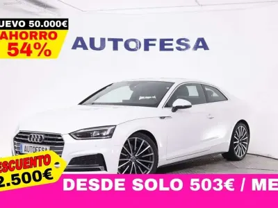 Usado Audi A5 S-Line 190 CV (139 kW) 2017 Blanco Coupe
