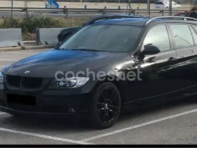 Usado BMW 320 163 CV (119 kW) 2006 Negro Familiar