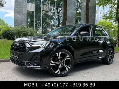 Usado Audi Q3 S-Line 150 CV (110 kW) 2022 Negro SUV