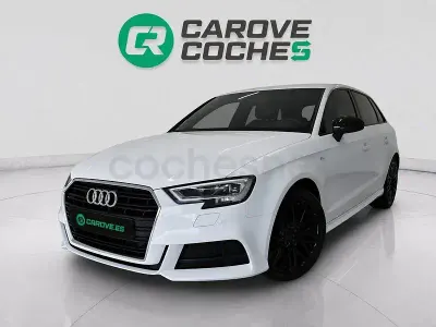 Usado Audi A3 116 CV (85 kW) 2018 Blanco Berlina