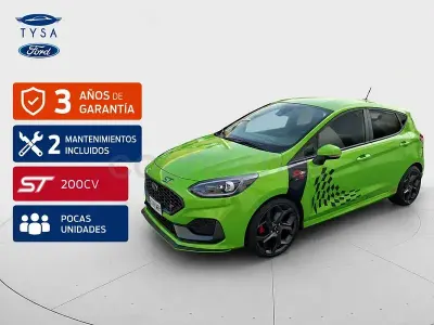 Usado Ford Fiesta ST 200 CV (147 kW) 2022 Verde Utilitario
