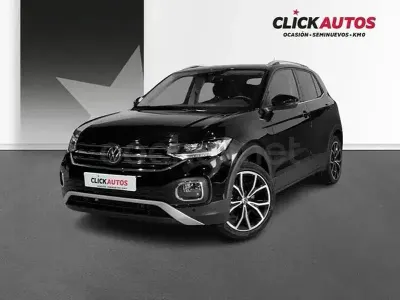 Usado VW T-Cross Sportline 110 CV (80 kW) 2023 Negro SUV