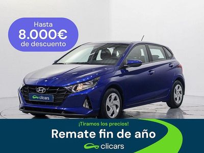 Azul Usado 2021 Hyundai i20 Berlina | 12.590 € (Precio justo)