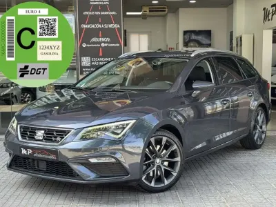 Usado Seat Leon ST FR 190 CV (139 kW) 2019 Gris Familiar