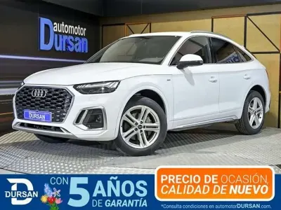 Usado Audi Q5 S-Line 207 CV (152 kW) 2022 Blanco SUV
