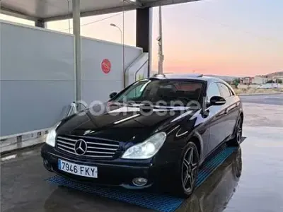 Usado Mercedes CLS320 224 CV (164 kW) 2007 Negro Coupe