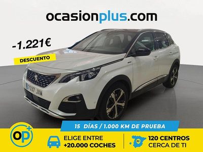 Blanco Usado 2017 Peugeot 3008 GT-line SUV | 16.490 € (Precio justo)