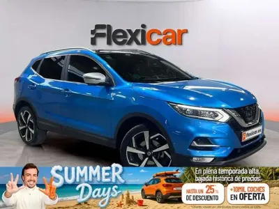 Usado Nissan Qashqai Tekna 131 CV (96 kW) 2017 Azul SUV
