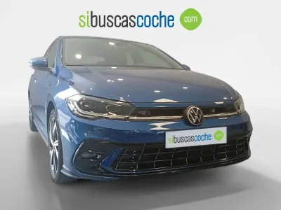 Usado VW Polo R-line 110 CV (80 kW) 2021 Azul Utilitario