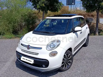 Usado Fiat 500L Trekking 85 CV (62 kW) 2014 Blanco Monovolumen