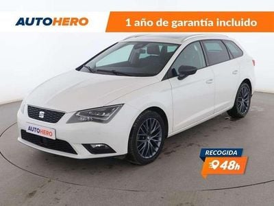 Usado Seat Leon CONNECT 151 CV (111 kW) 2015 Blanco Familiar