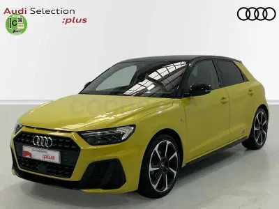 Usado Audi A1 Sportback Comfort 150 CV (110 kW) 2019 Amarillo Utilitario