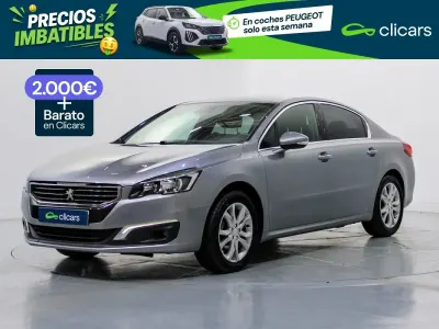 Usado Peugeot 508 Allure 120 CV (88 kW) 2017 Gris / plata Berlina