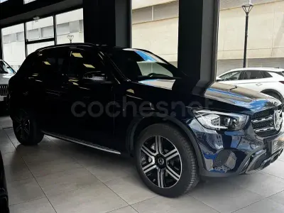 Usado Mercedes GLC300e 320 CV (235 kW) 2021 Azul SUV