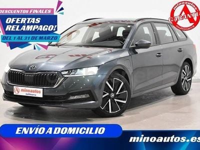 Usado Skoda Octavia Executive 207 CV (152 kW) 2021 Gris Familiar
