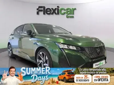 Usado Peugeot 308 Active 130 CV (95 kW) 2024 Verde