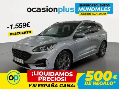 Usado Ford Kuga ST-Line 120 CV (88 kW) 2022 Gris SUV
